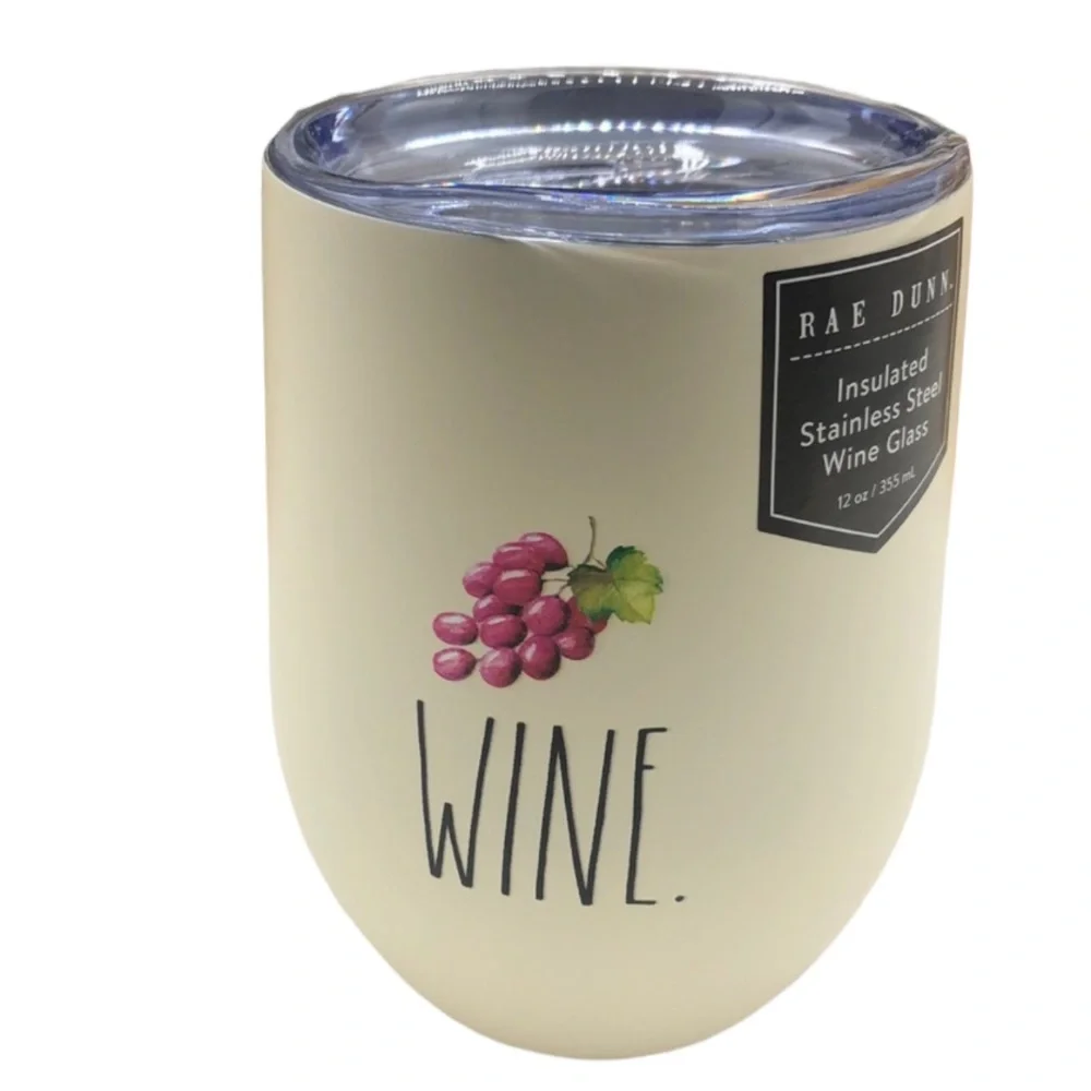 Rae Dunn WINE insulated tumbler